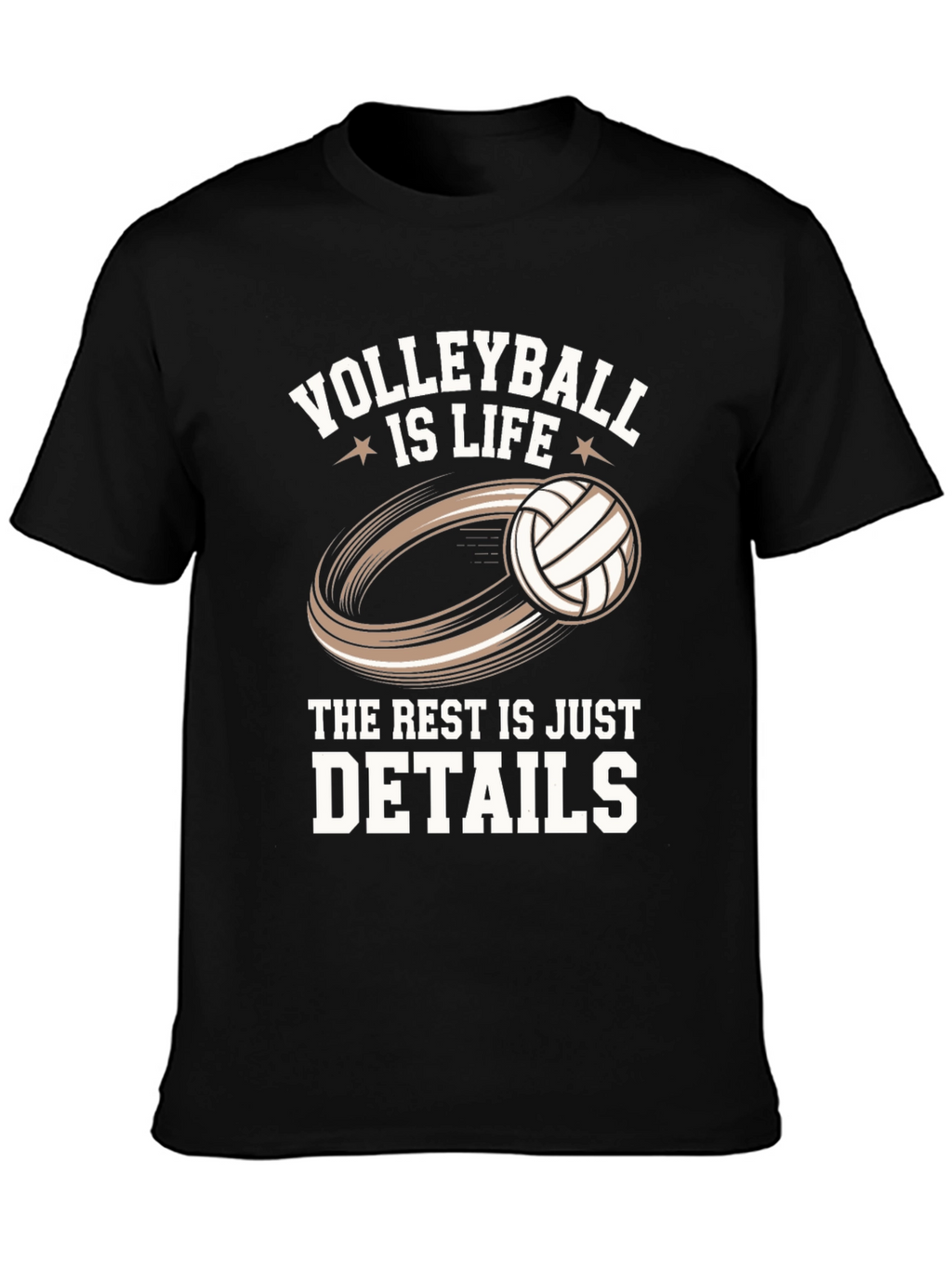 Volleyball Is Life Graphic T-Shirt