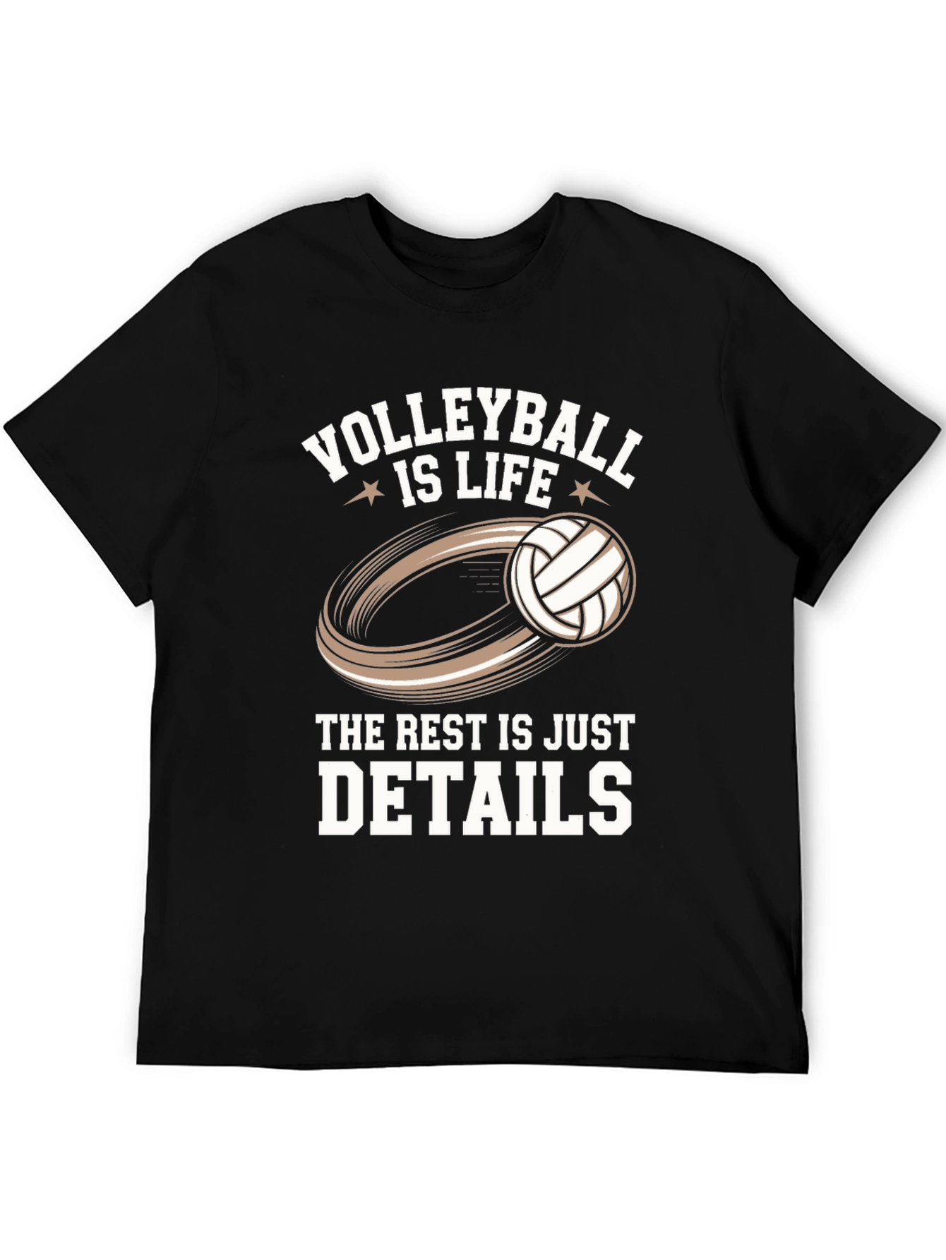 Volleyball Is Life Graphic T-Shirt