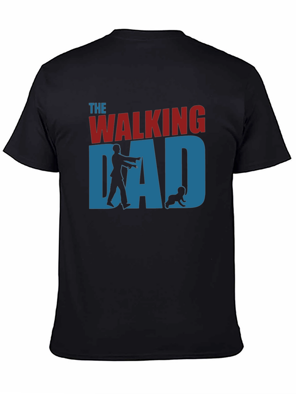 The Walking Dad T-Shirt - Zombie Father Graphic Tee