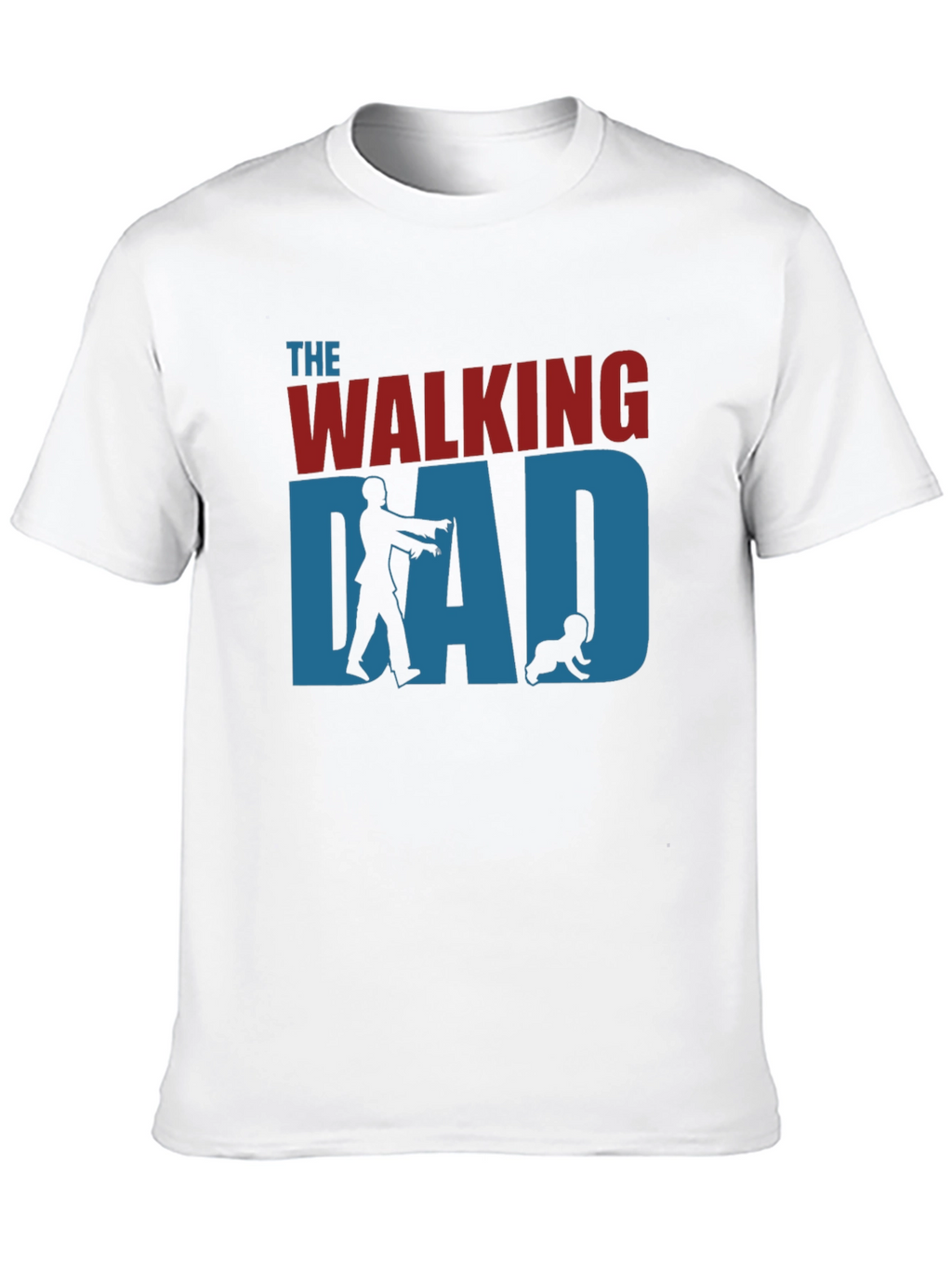 The Walking Dad T-Shirt - Zombie Father Graphic Tee