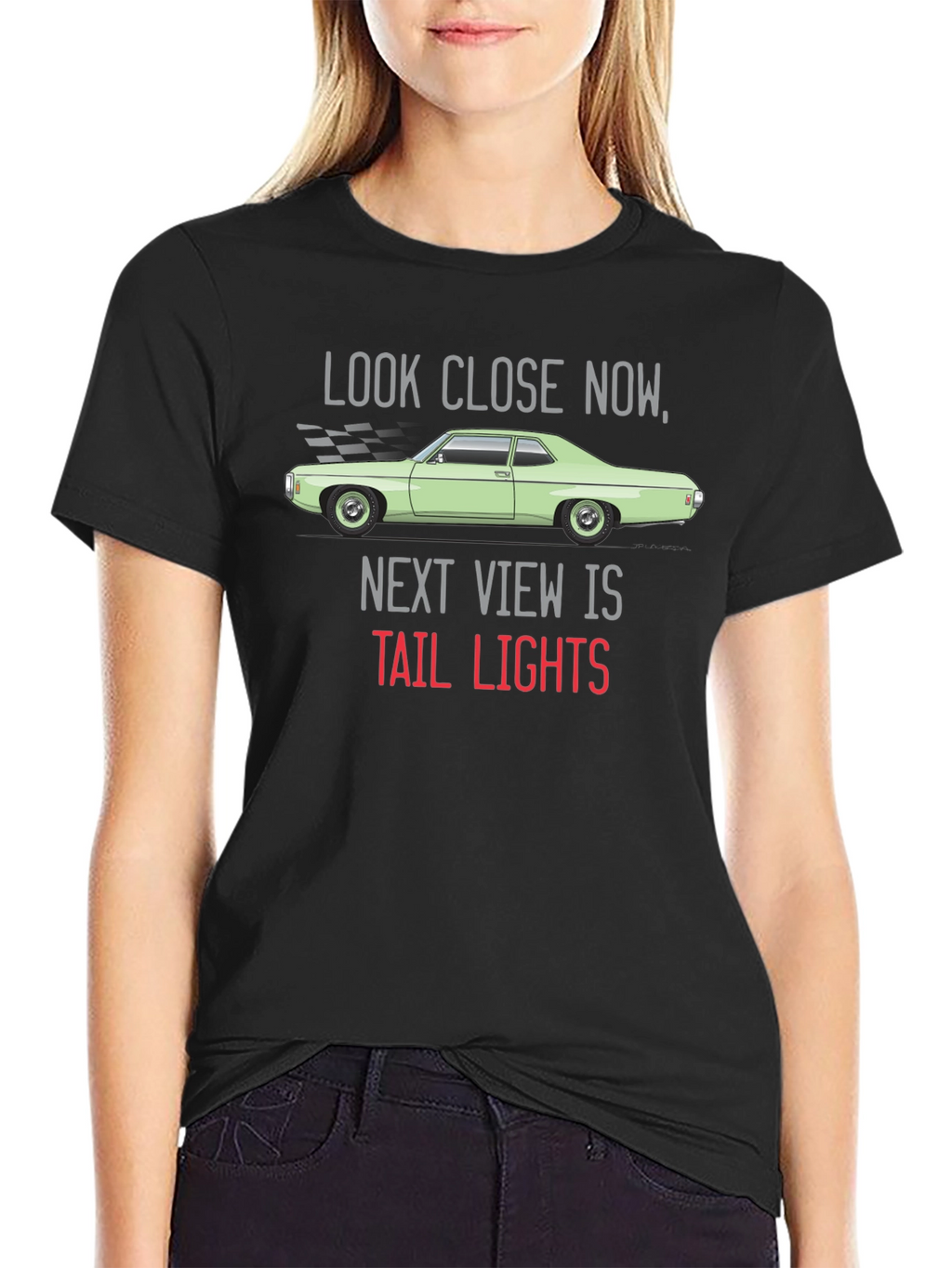 Look Close Now Tail Lights T-Shirt