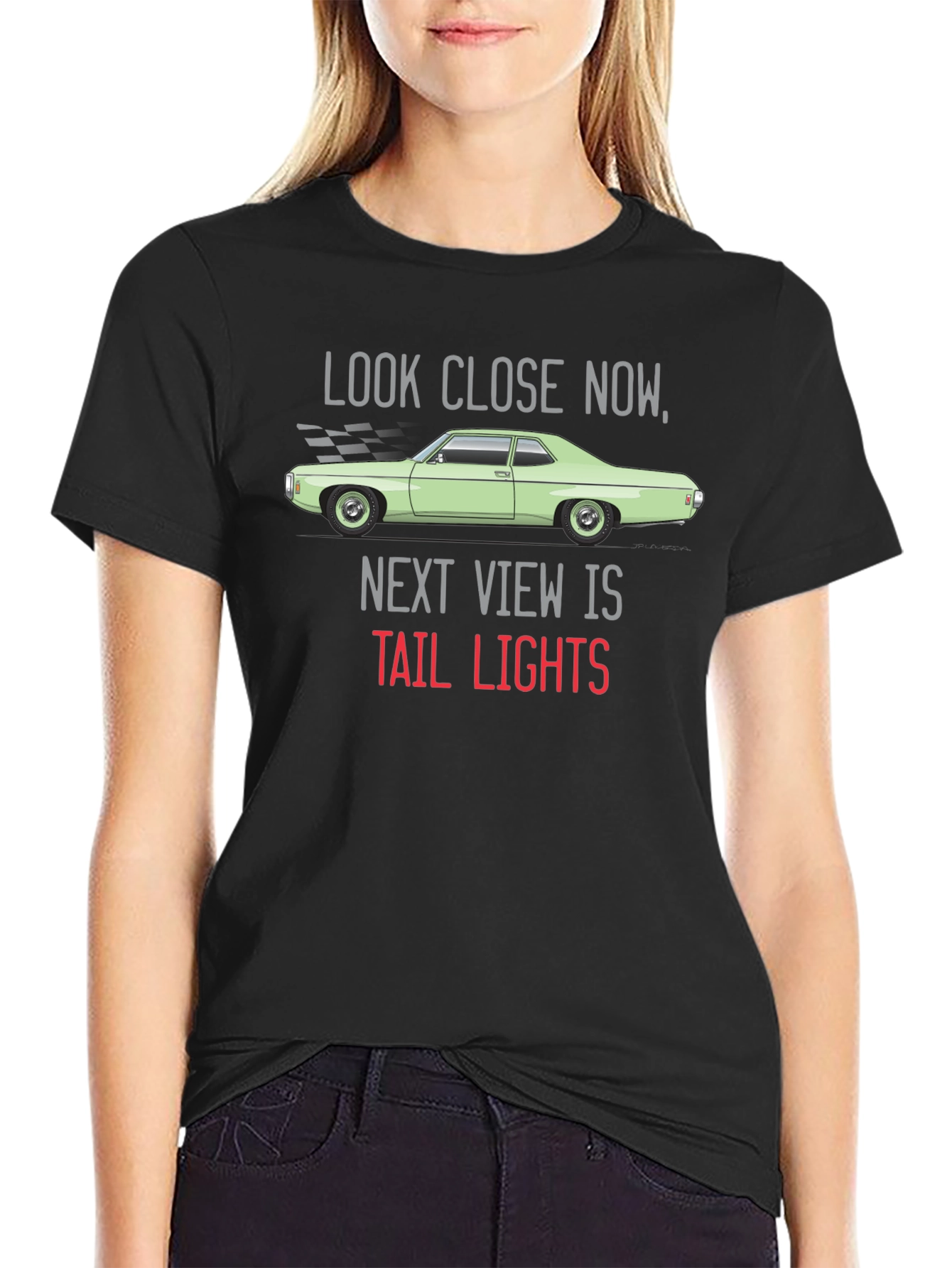 Look Close Now Tail Lights T-Shirt