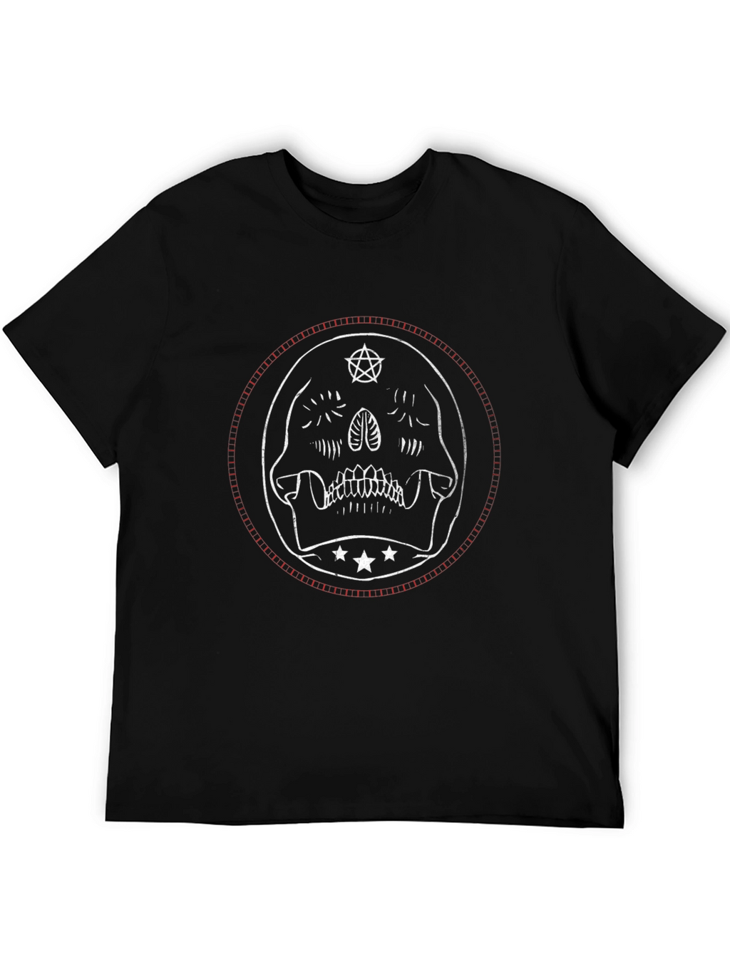 Skull Graphic T-Shirt - Edgy Style
