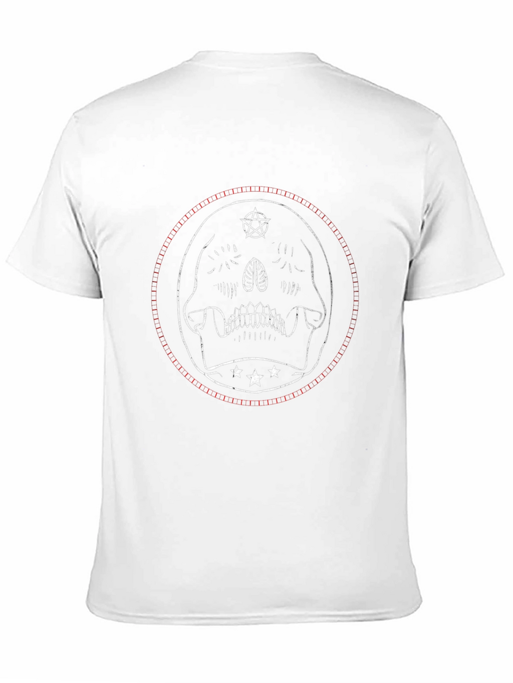 Skull Graphic T-Shirt - Edgy Style