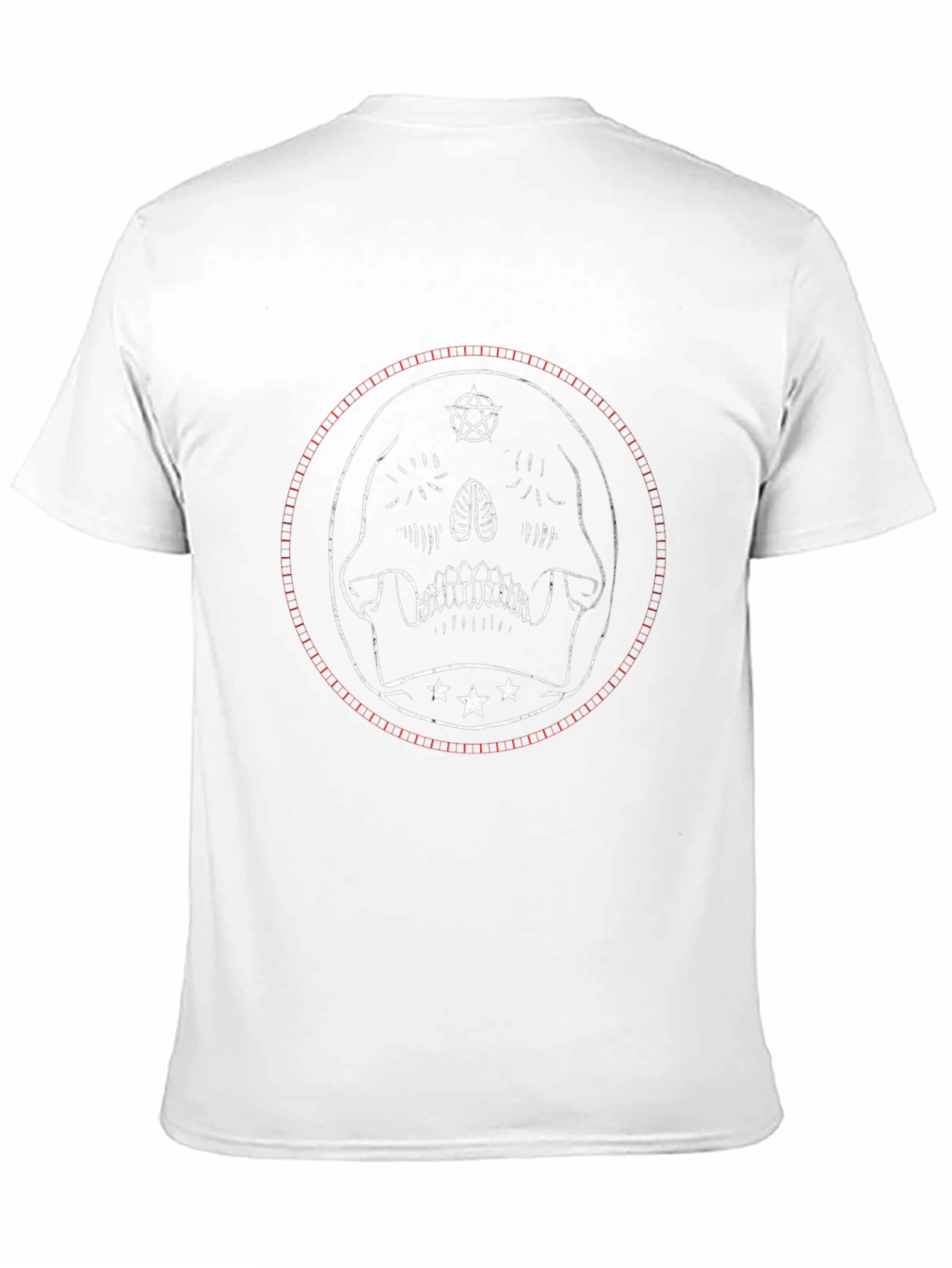 Skull Graphic T-Shirt - Edgy Style