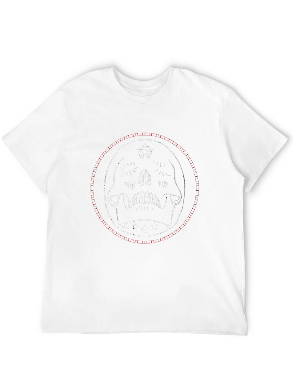 Skull Graphic T-Shirt - Edgy Style