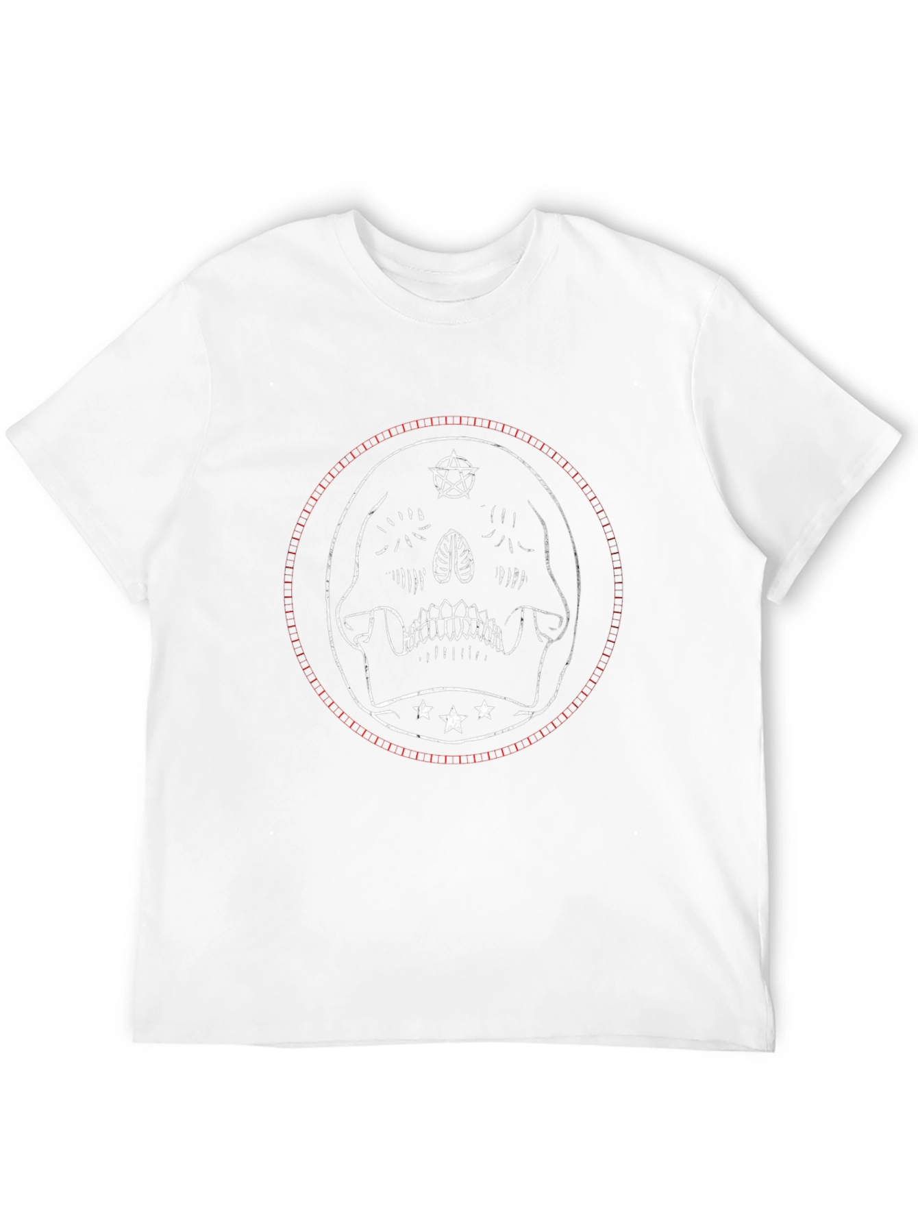 Skull Graphic T-Shirt - Edgy Style