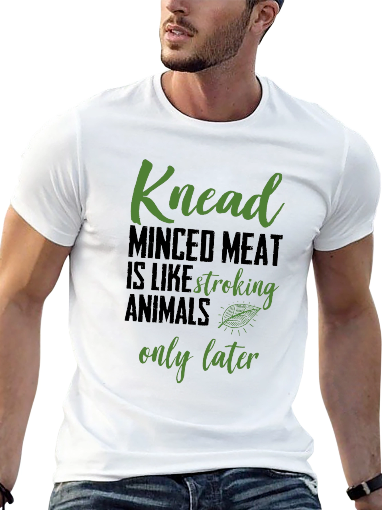 Knead Minced Meat T-Shirt - Funny Vegan Tee