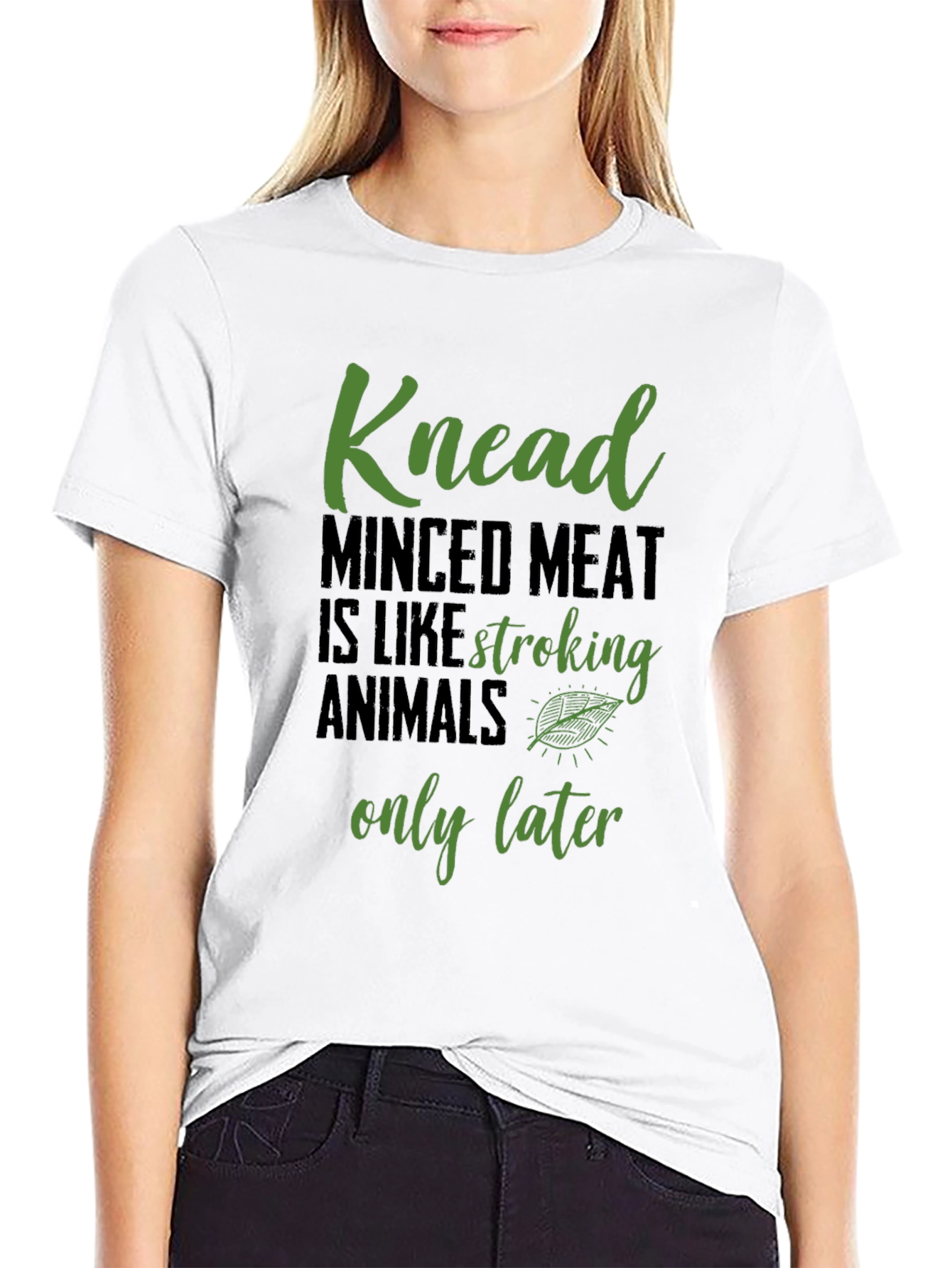 Knead Minced Meat T-Shirt - Funny Vegan Tee