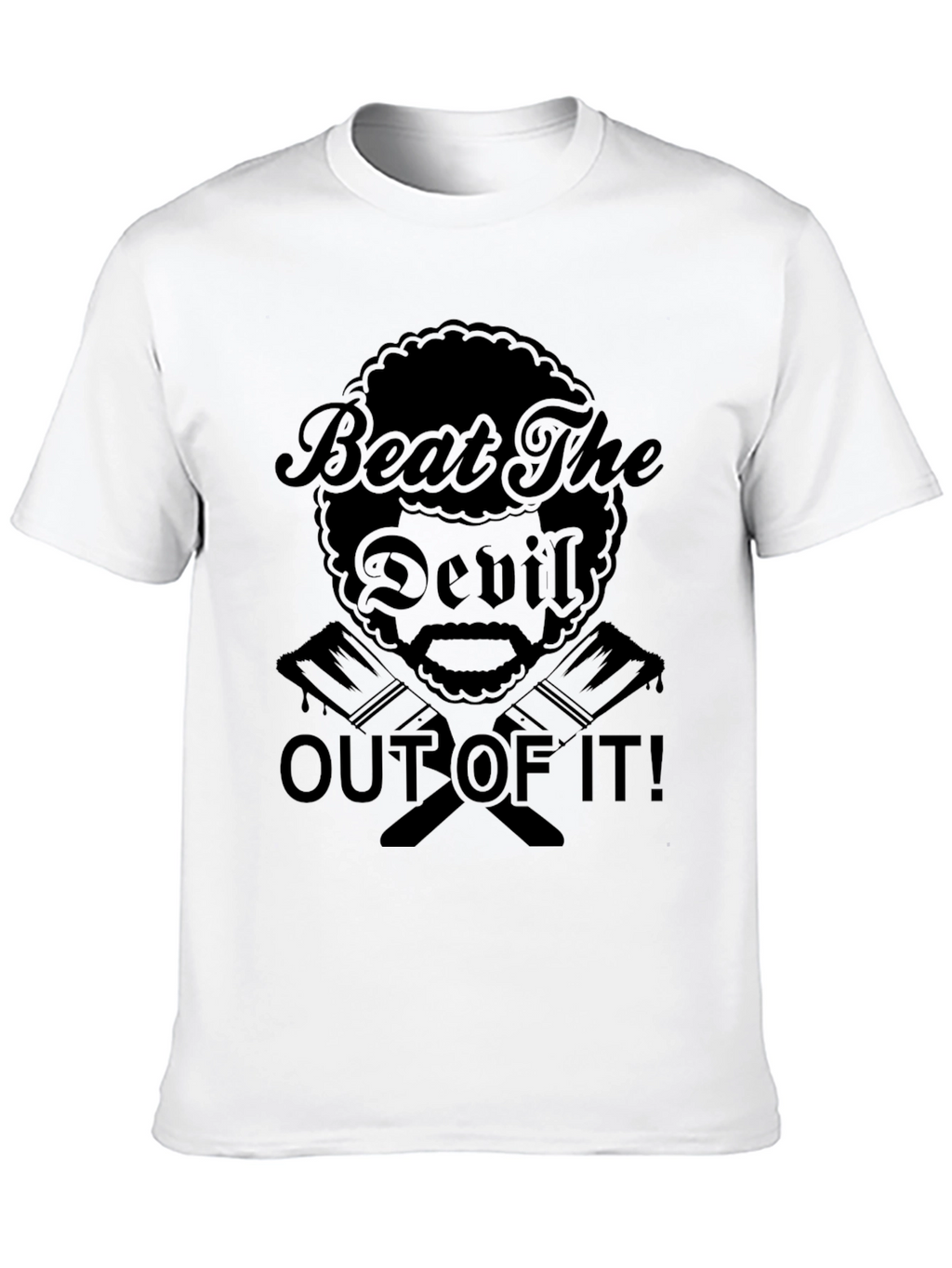 Beat The Devil Out Of It Black T-Shirt