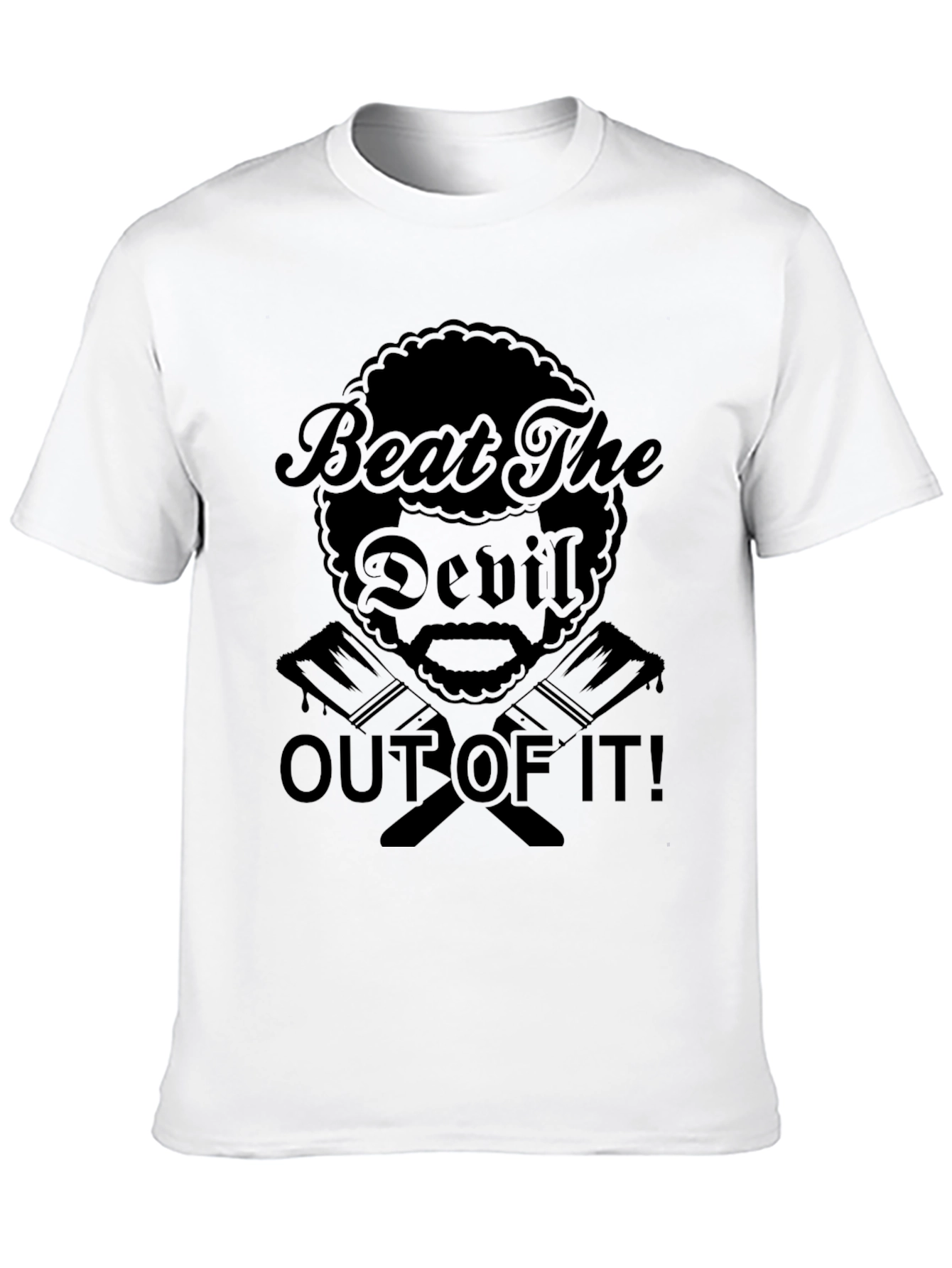 Beat The Devil Out Of It Black T-Shirt