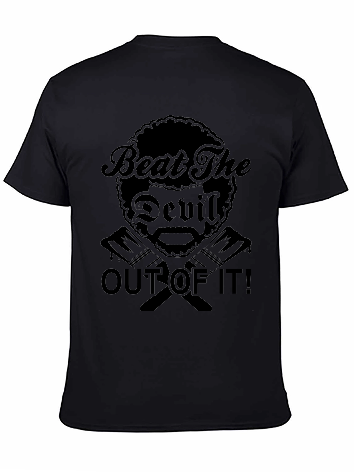 Beat The Devil Out Of It Black T-Shirt