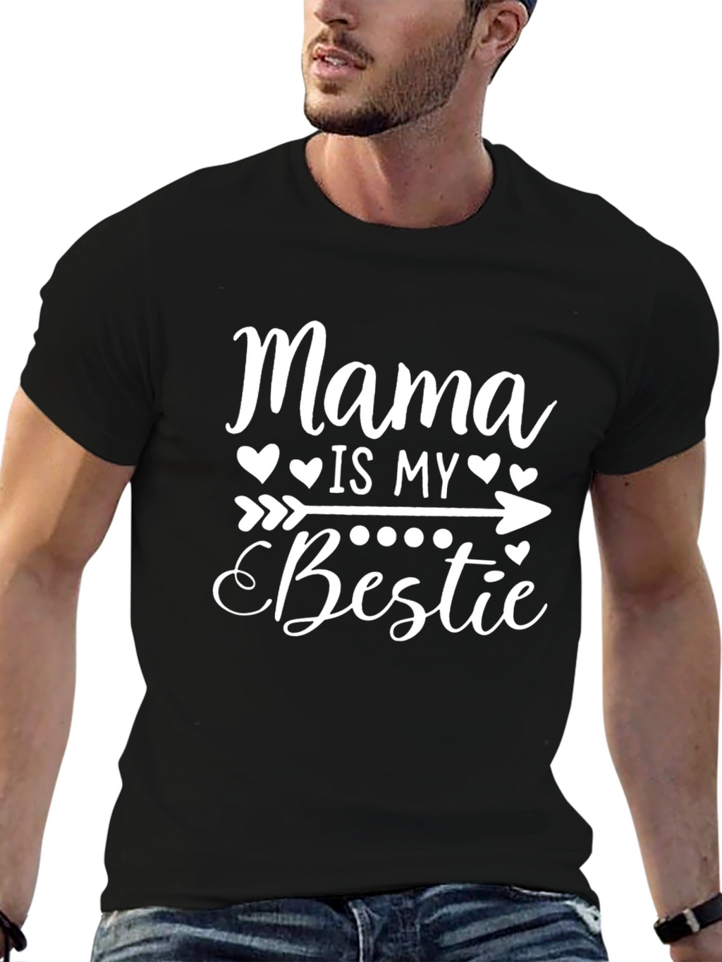 Mama Is My Bestie Graphic Tee - Unisex