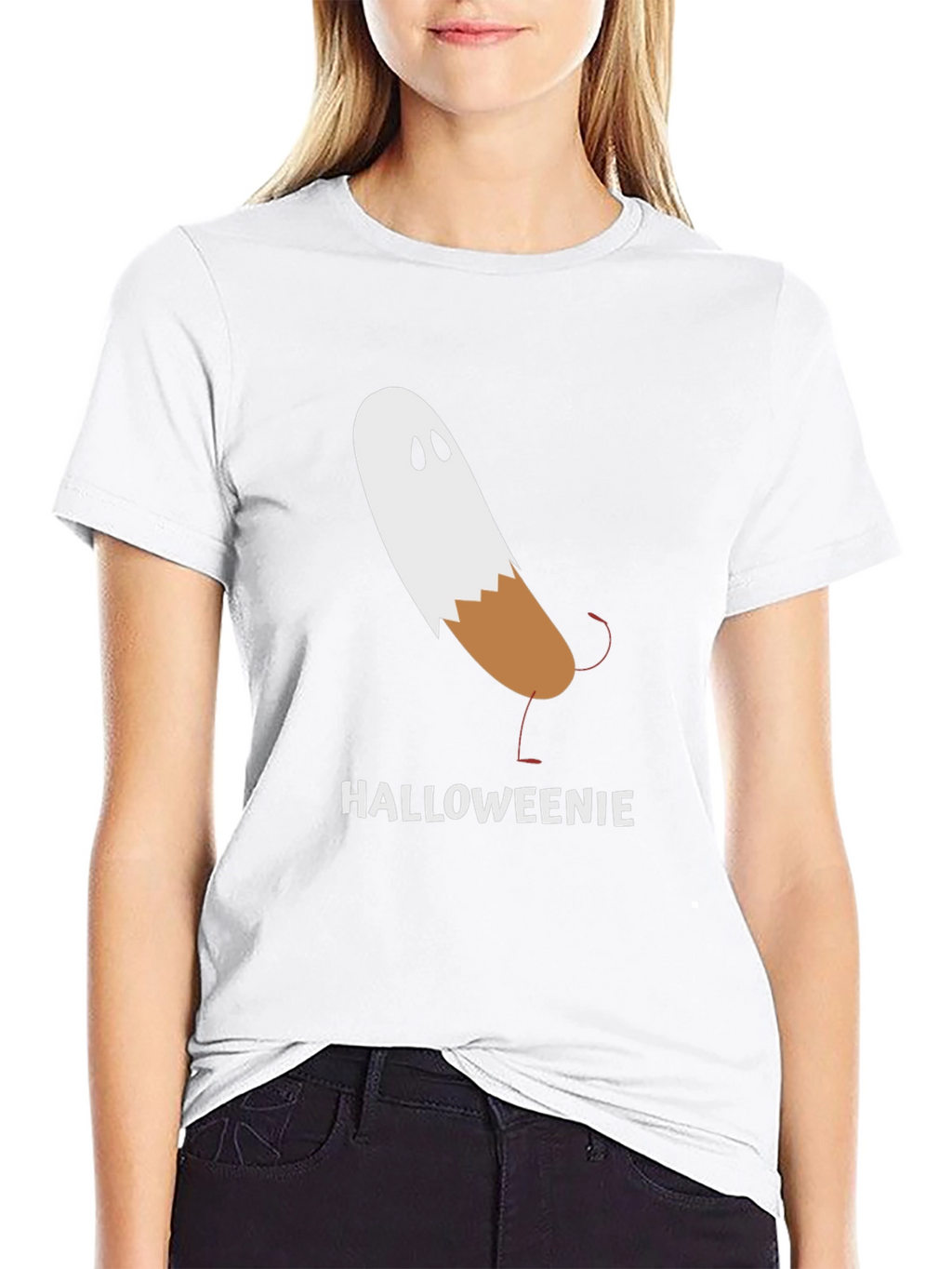 Halloweenie Funny Halloween T-Shirt
