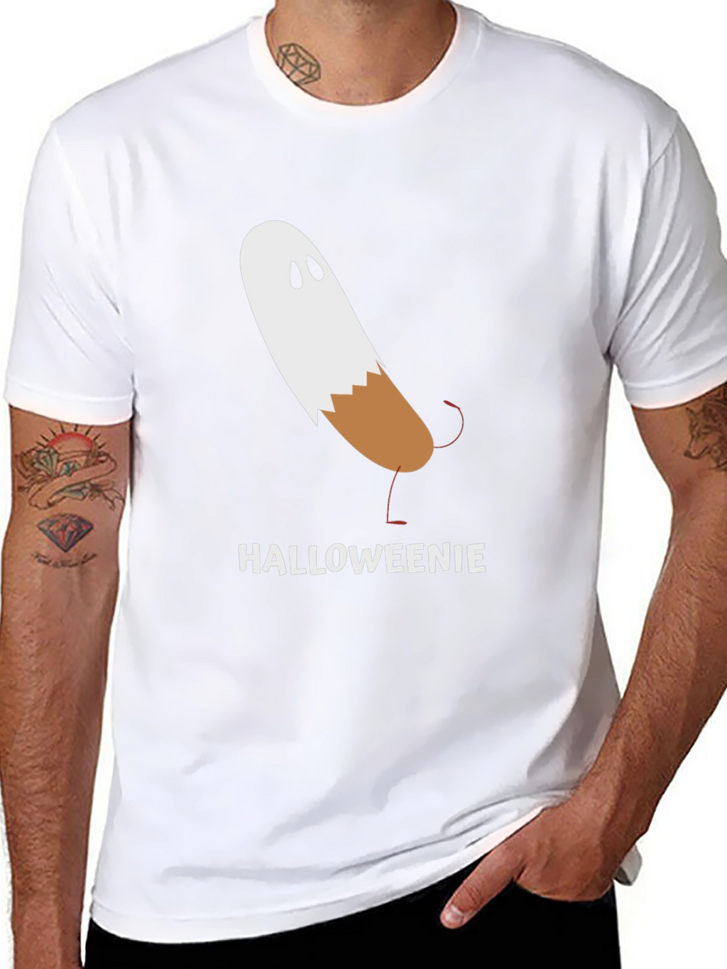 Halloweenie Funny Halloween T-Shirt