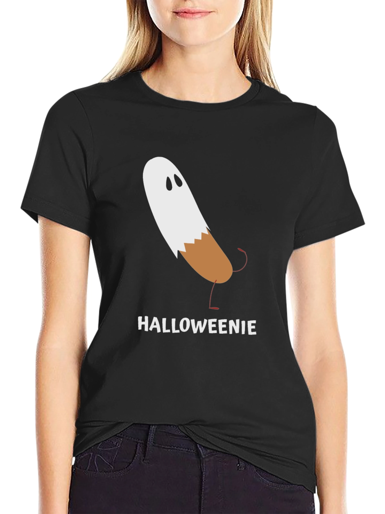 Halloweenie Funny Halloween T-Shirt