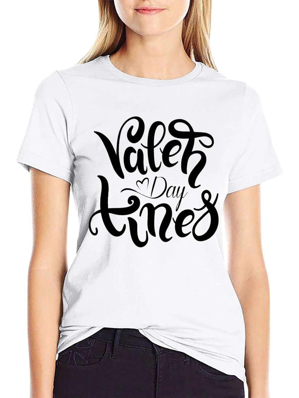 Valentines Day T-Shirt - Black Graphic Tee