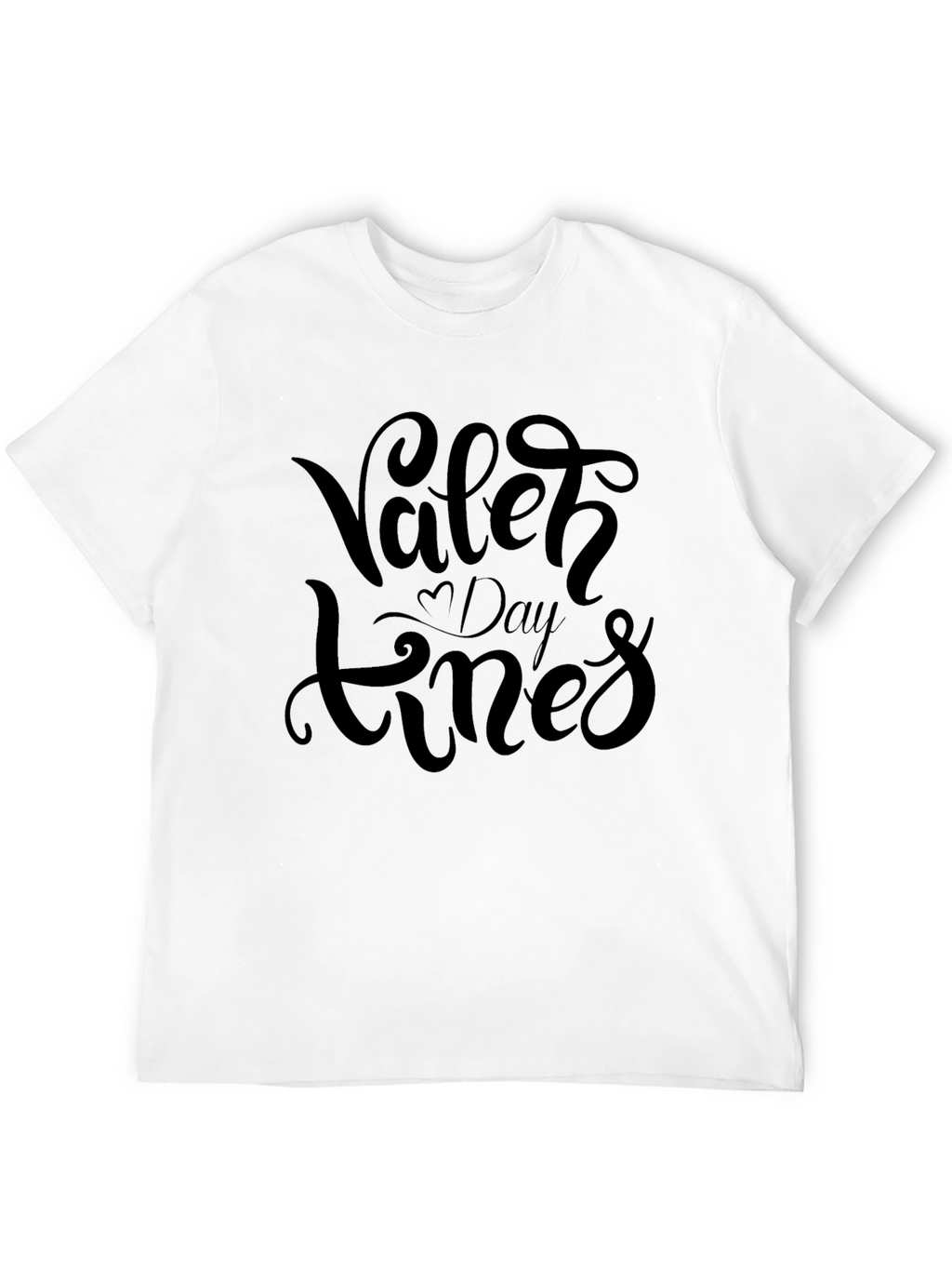 Valentines Day T-Shirt - Black Graphic Tee