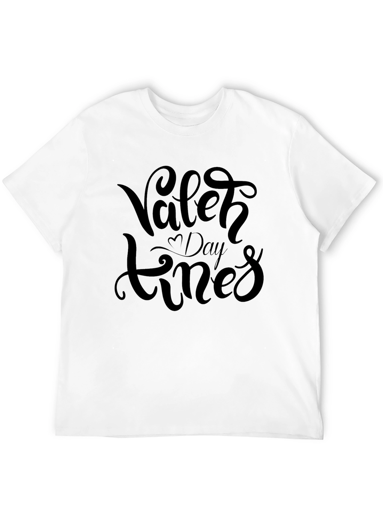 Valentines Day T-Shirt - Black Graphic Tee