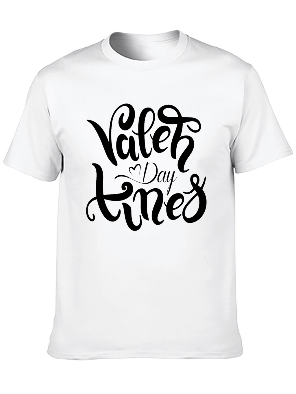 Valentines Day T-Shirt - Black Graphic Tee