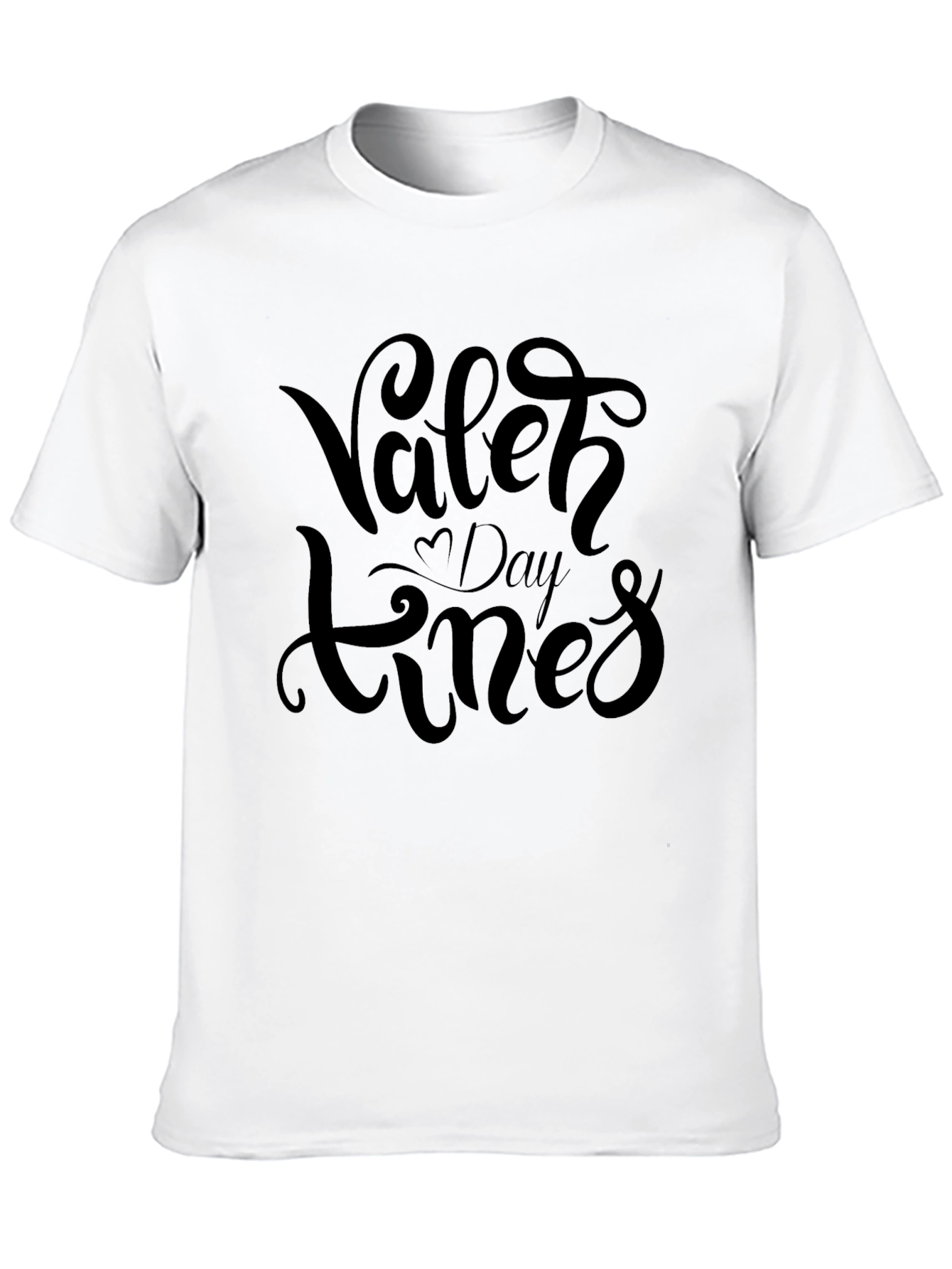 Valentines Day T-Shirt - Black Graphic Tee