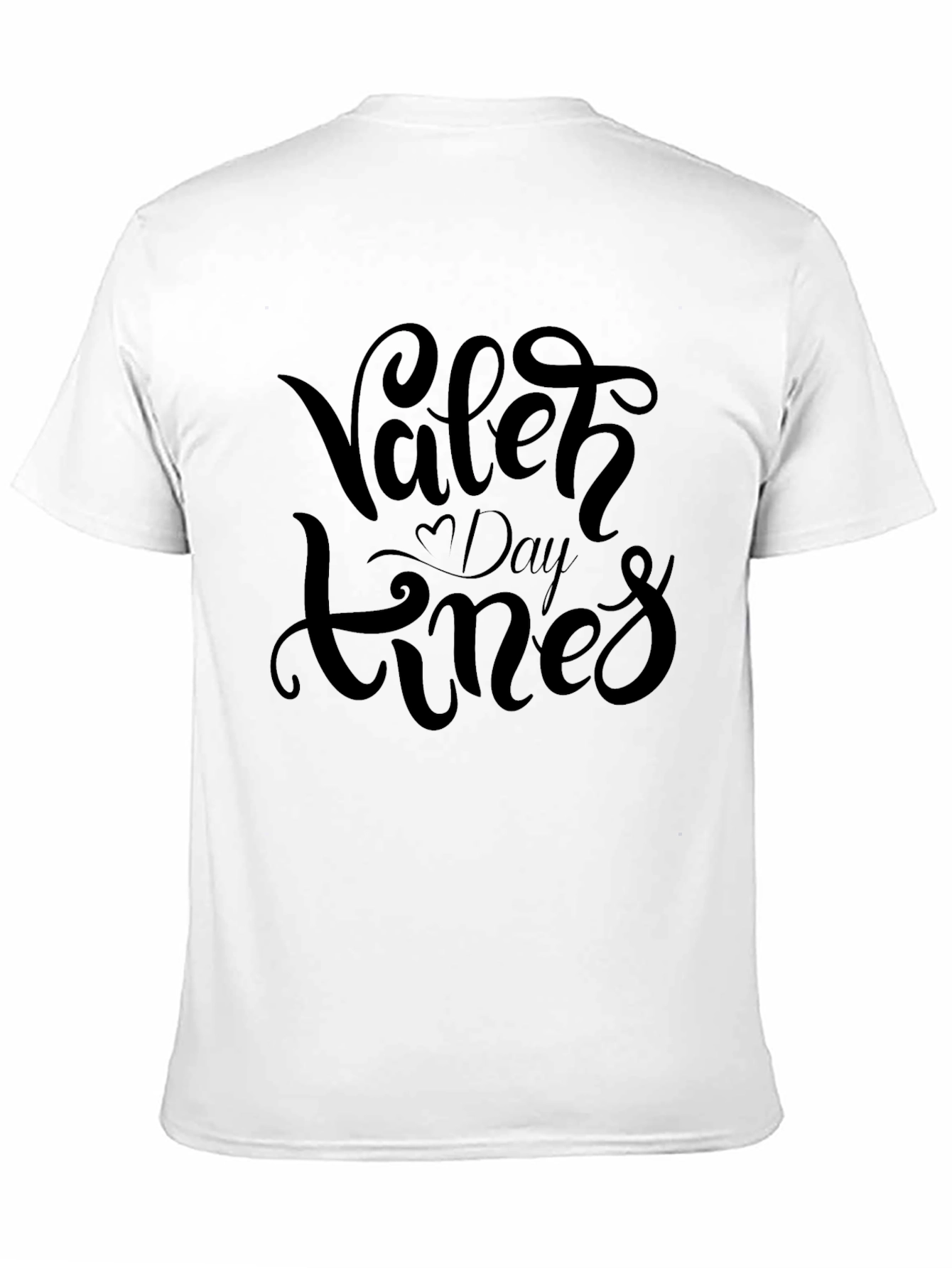 Valentines Day T-Shirt - Black Graphic Tee