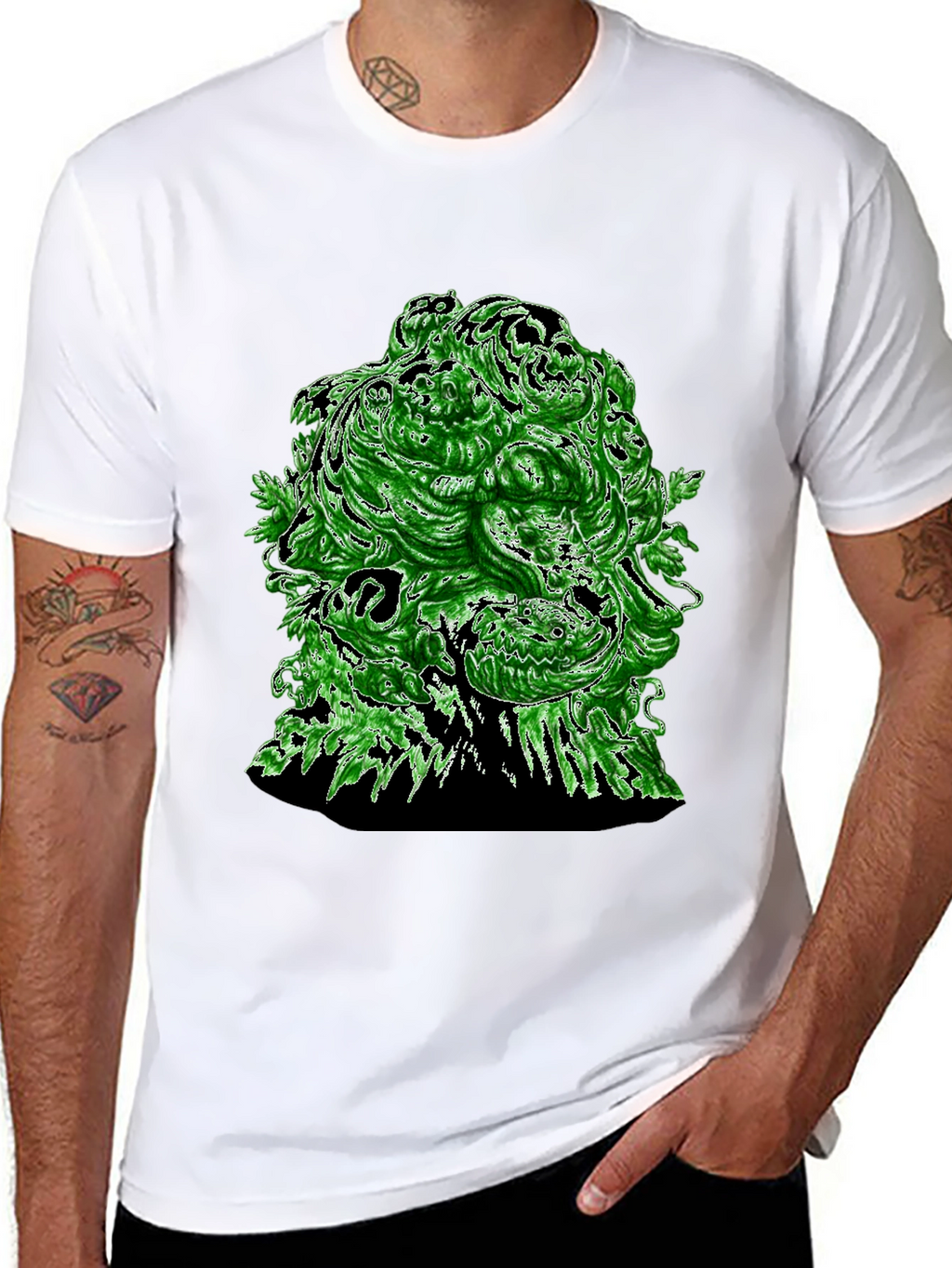 Green Monster Graphic Tee