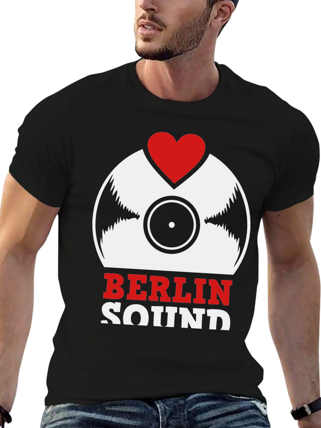 Berlin Sound Record Graphic T-Shirt