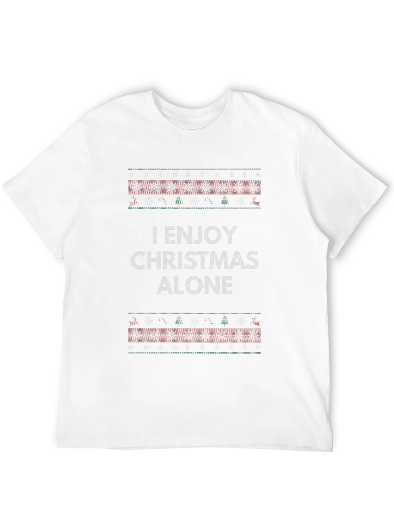 Enjoy Christmas Alone T-Shirt Holiday Tee