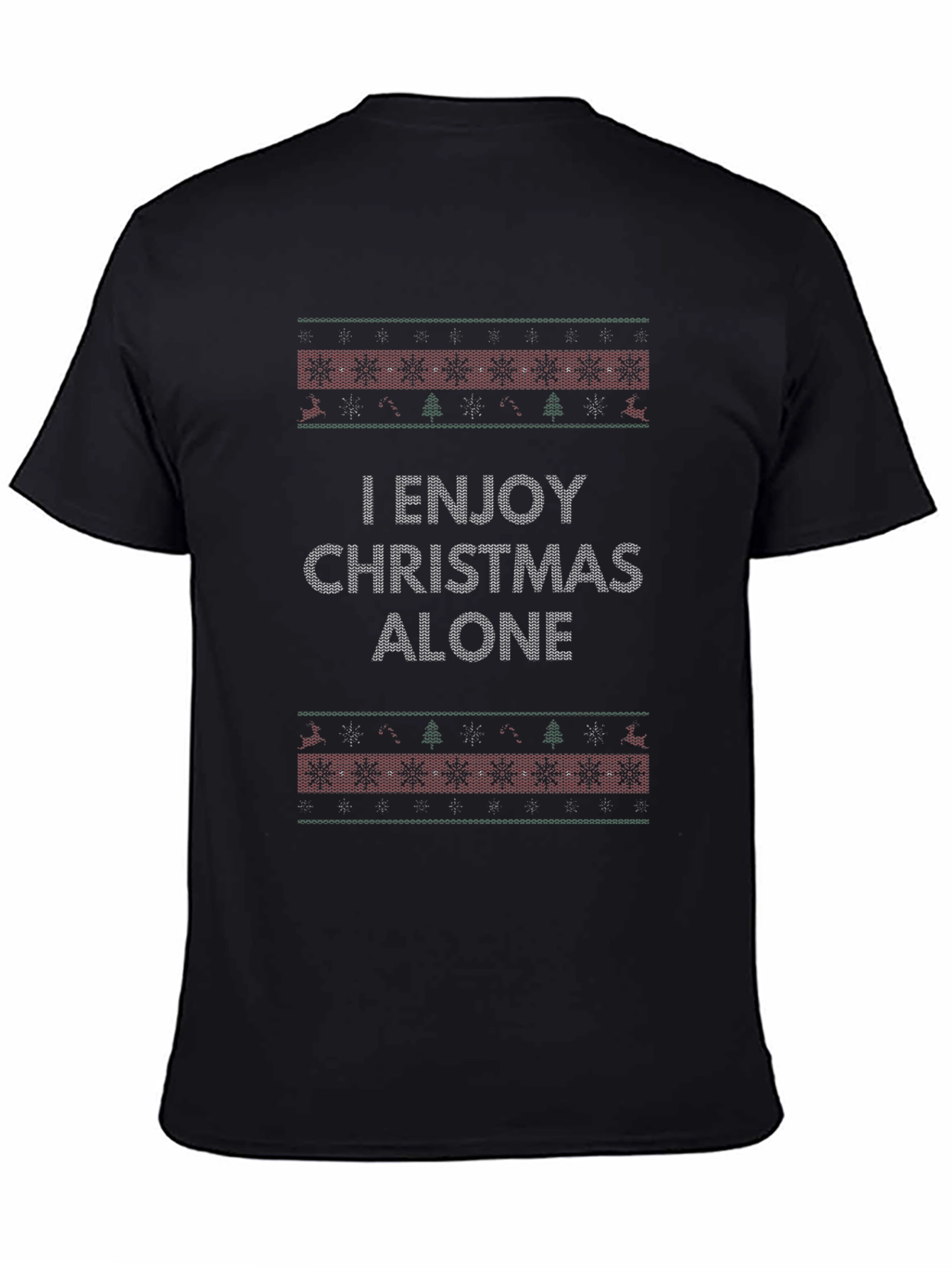 Enjoy Christmas Alone T-Shirt Holiday Tee