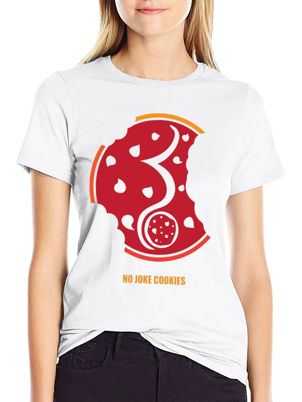 No Joke Cookies Graphic T-Shirt