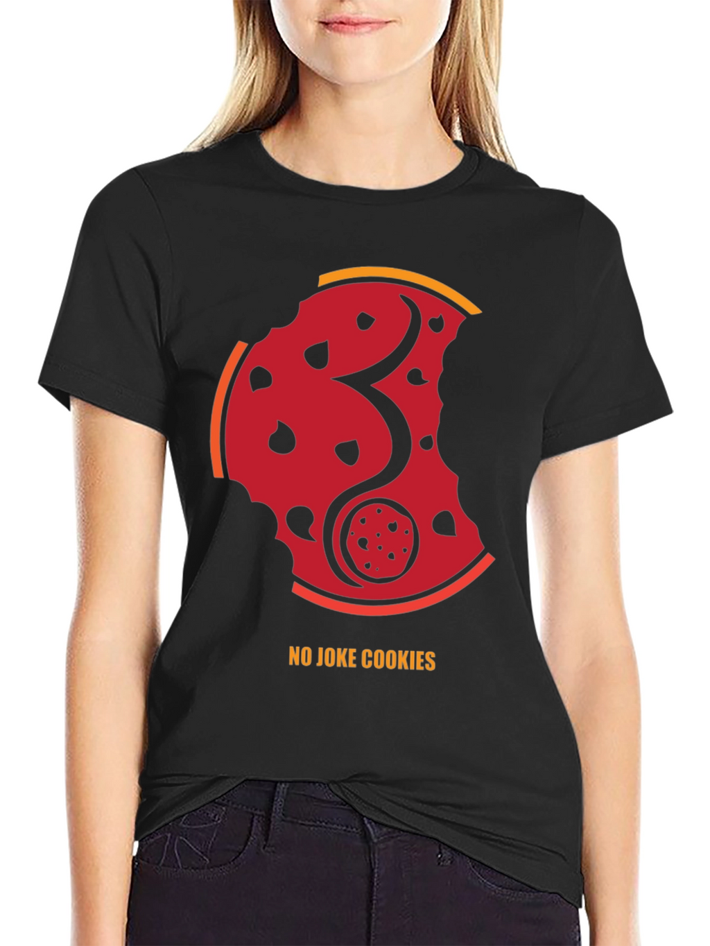 No Joke Cookies Graphic T-Shirt