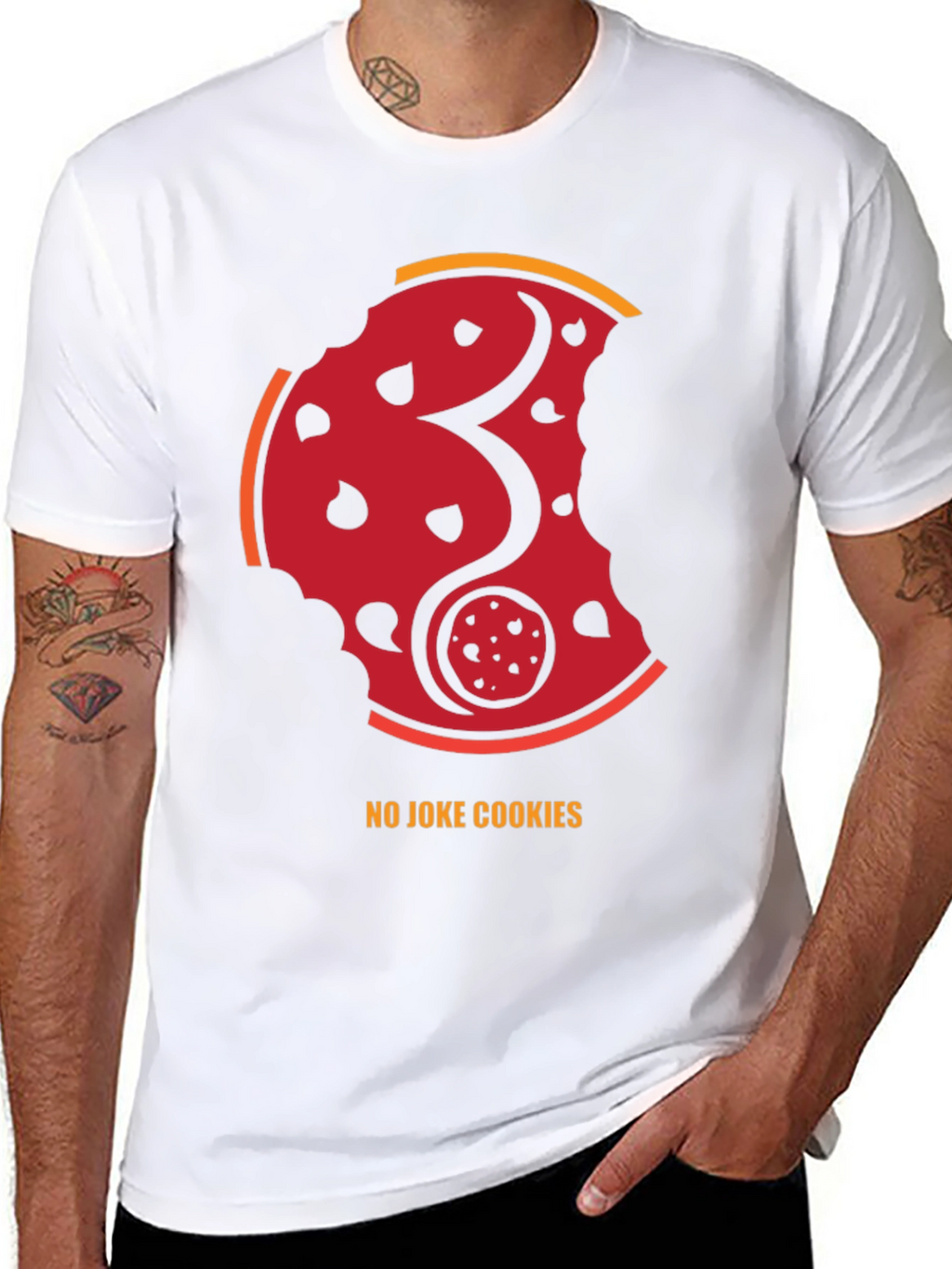 No Joke Cookies Graphic T-Shirt