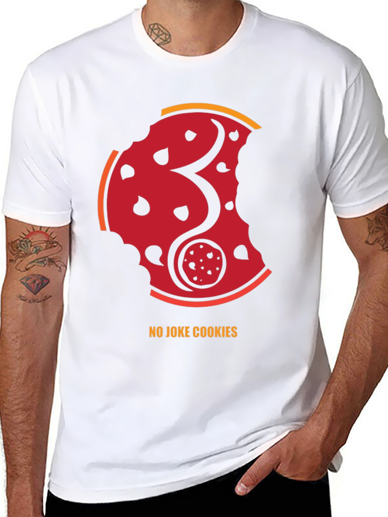 No Joke Cookies Graphic T-Shirt