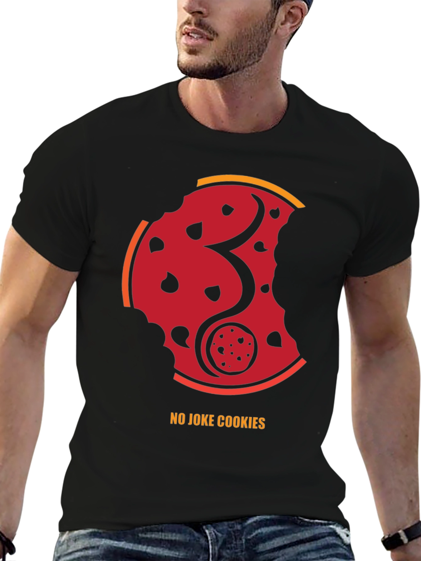 No Joke Cookies Graphic T-Shirt