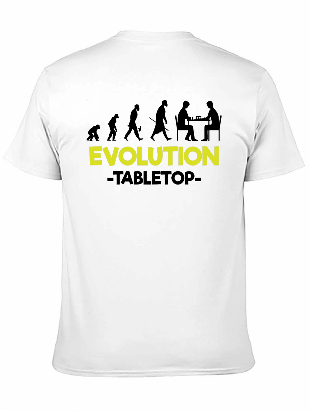 Evolution Tabletop Gamer T-Shirt - Black