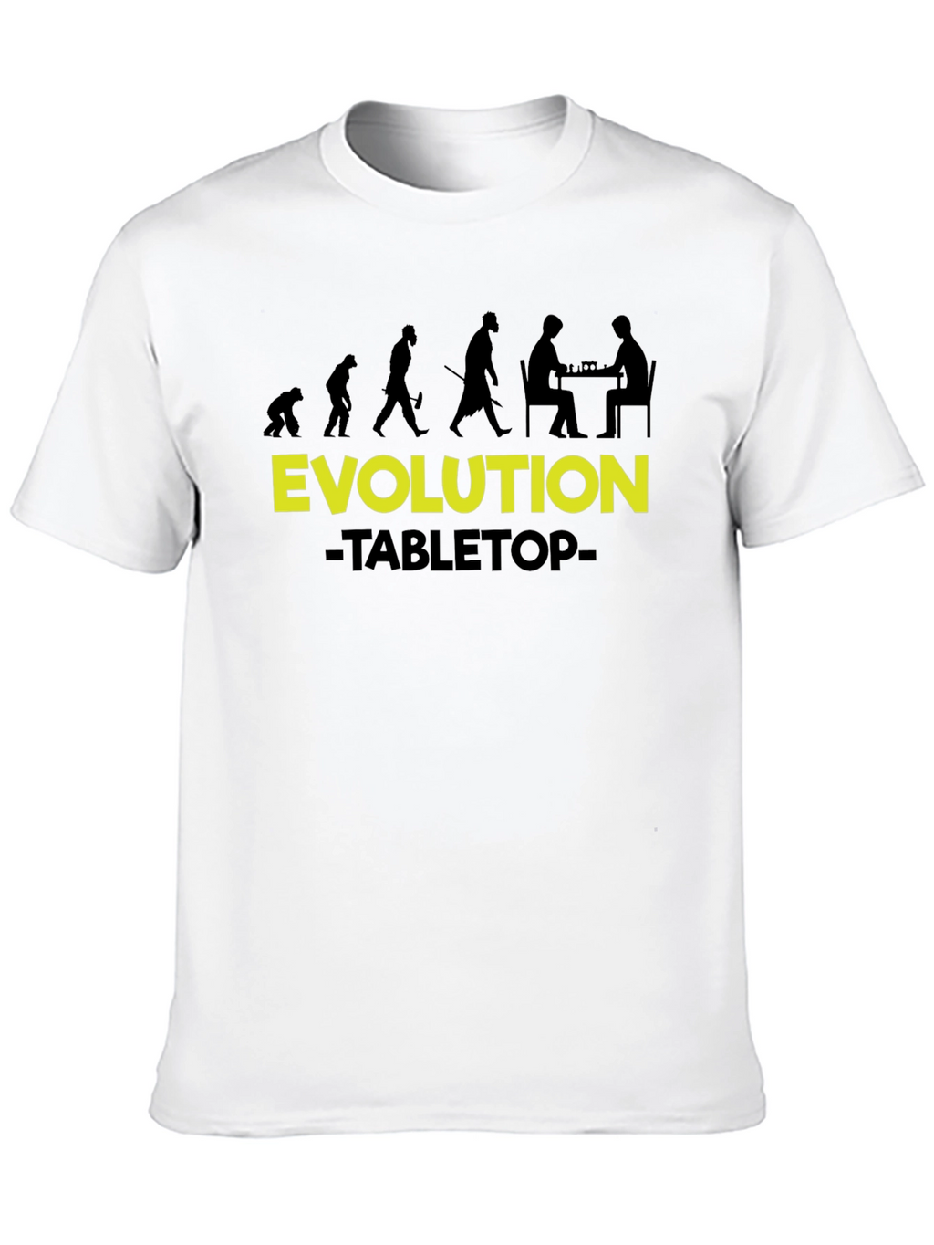 Evolution Tabletop Gamer T-Shirt - Black