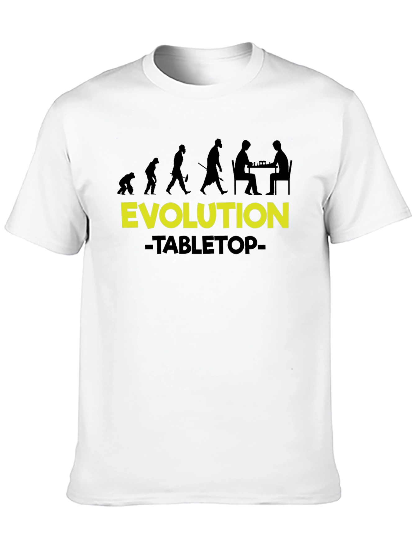 Evolution Tabletop Gamer T-Shirt - Black
