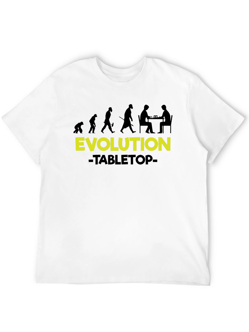 Evolution Tabletop Gamer T-Shirt - Black