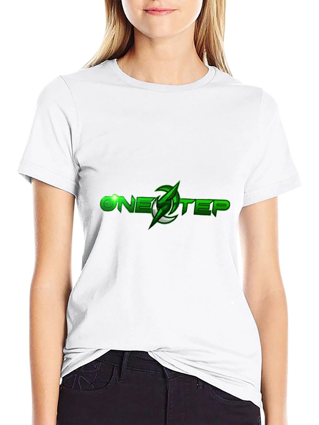 One Step Graphic Tee - Black