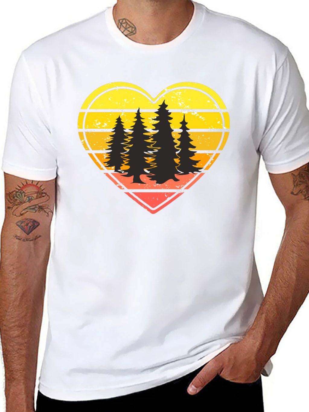 Nature Heart Graphic Tee