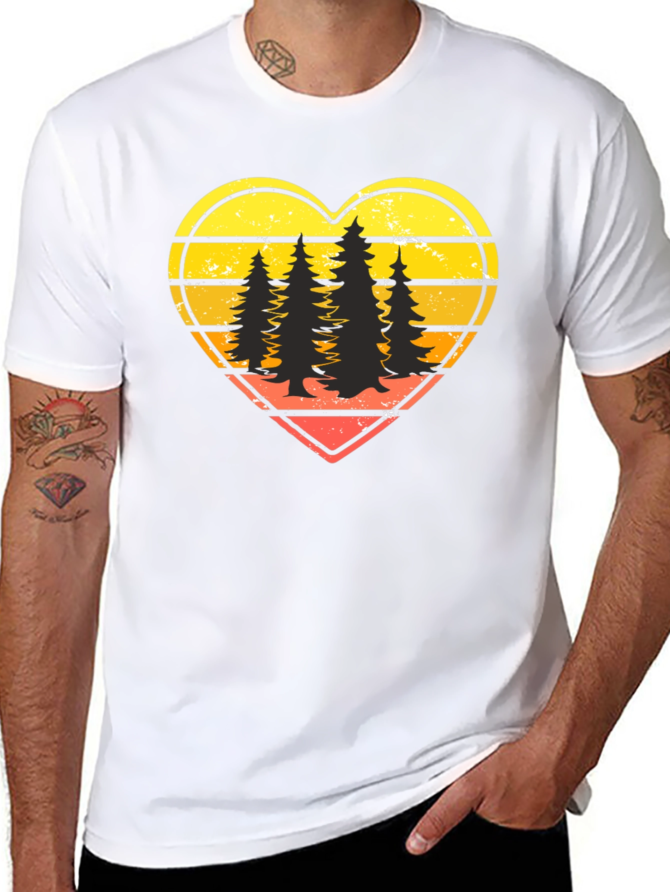 Nature Heart Graphic Tee