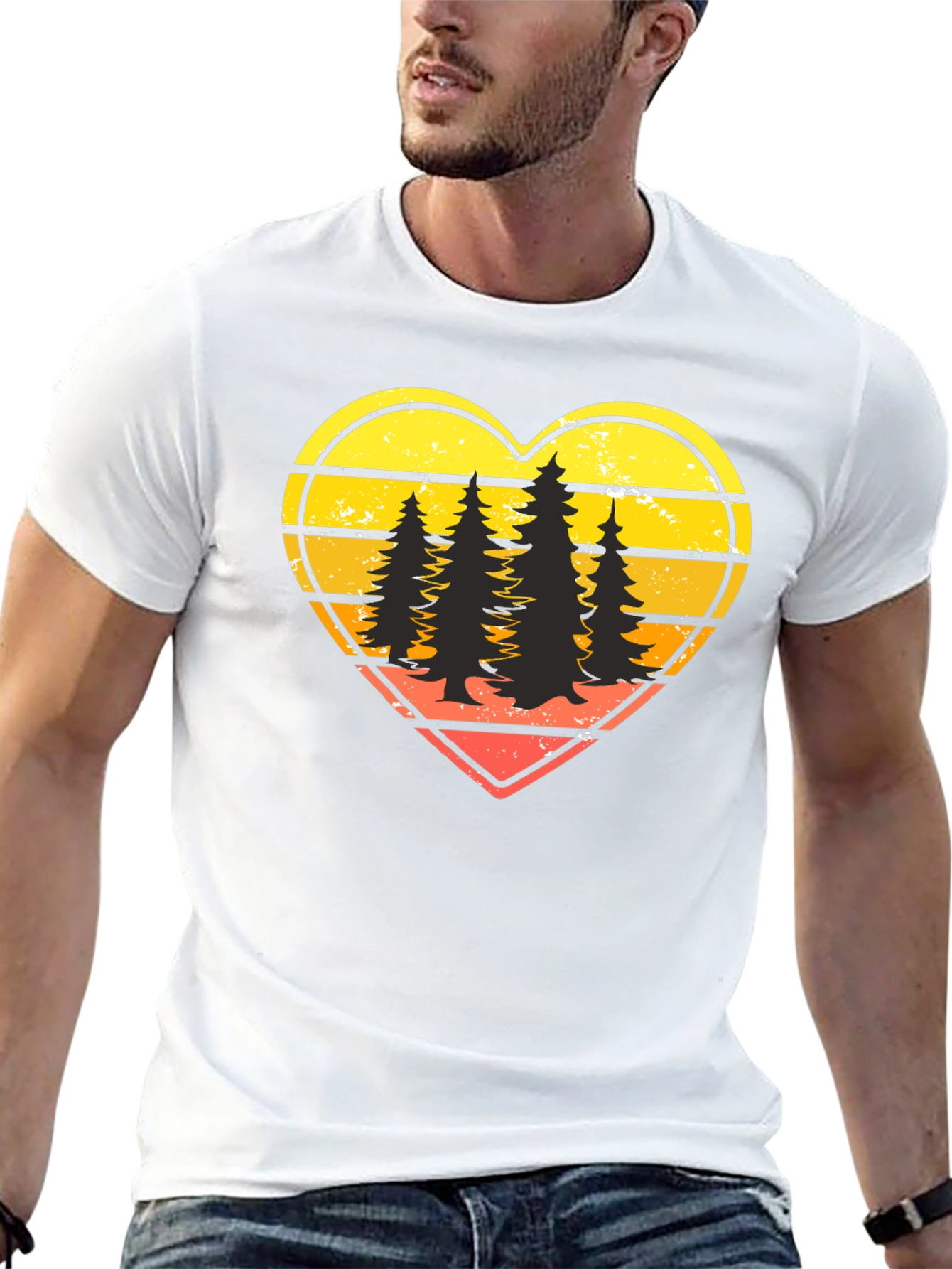 Nature Heart Graphic Tee