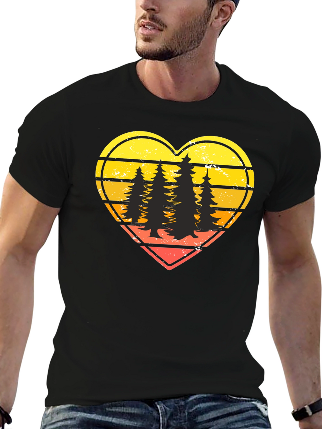 Nature Heart Graphic Tee