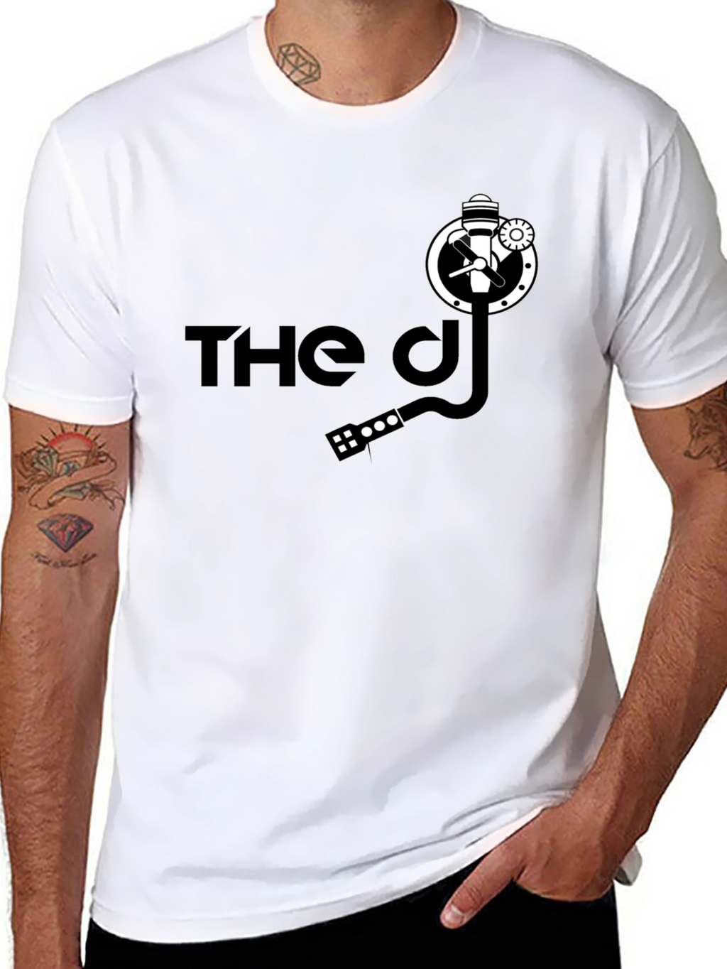The DJ Black Graphic Tee