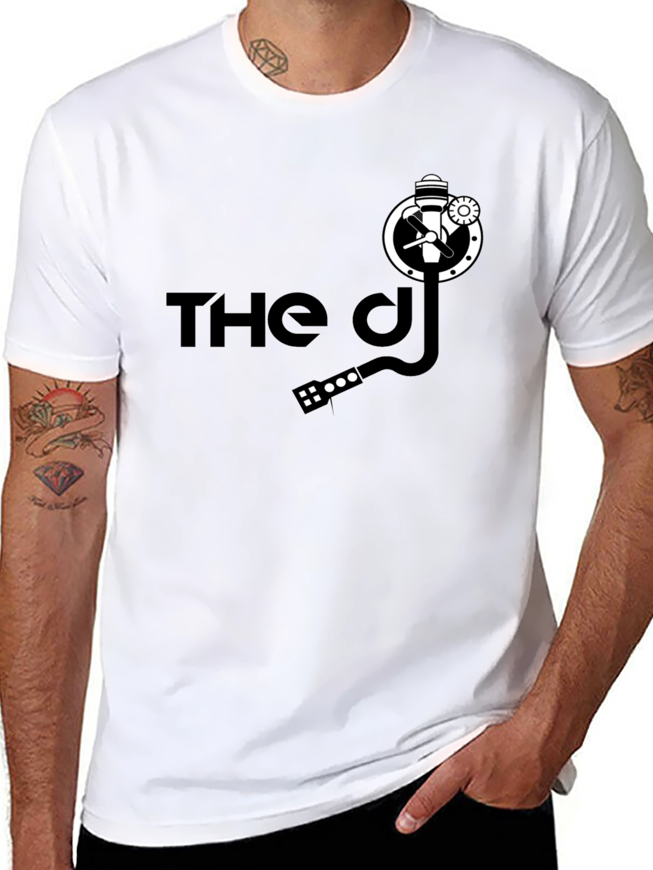 The DJ Black Graphic Tee