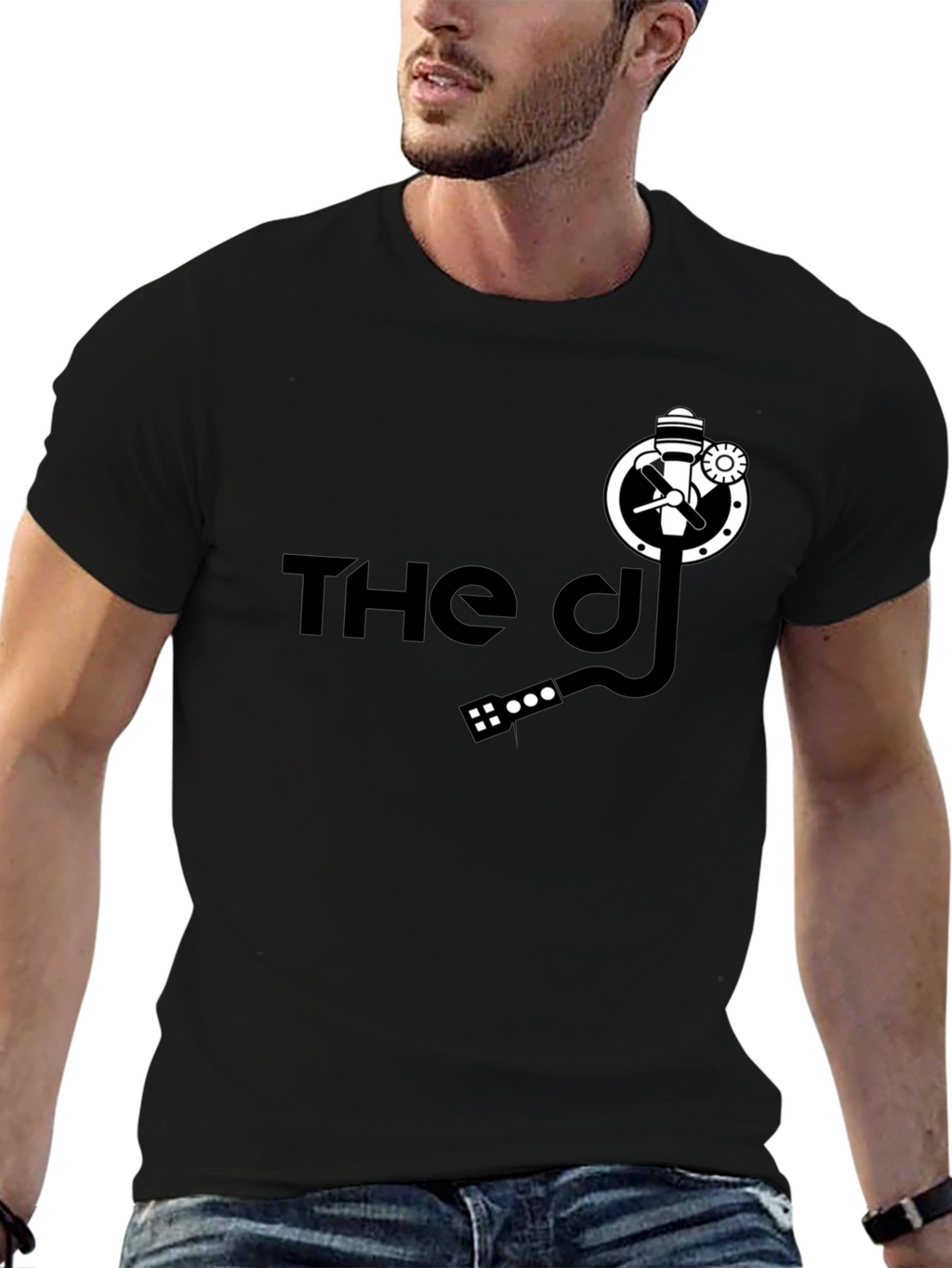 The DJ Black Graphic Tee