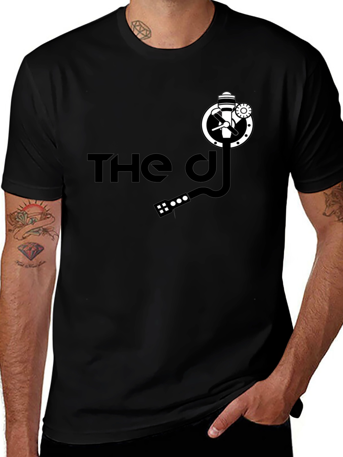 The DJ Black Graphic Tee