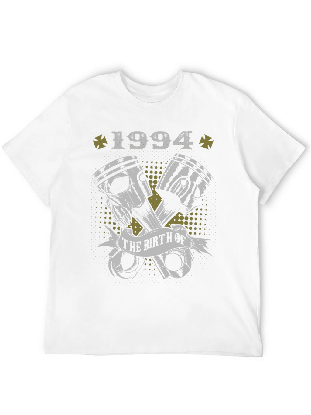 Born in 1994 Black Graphic T-Shirt