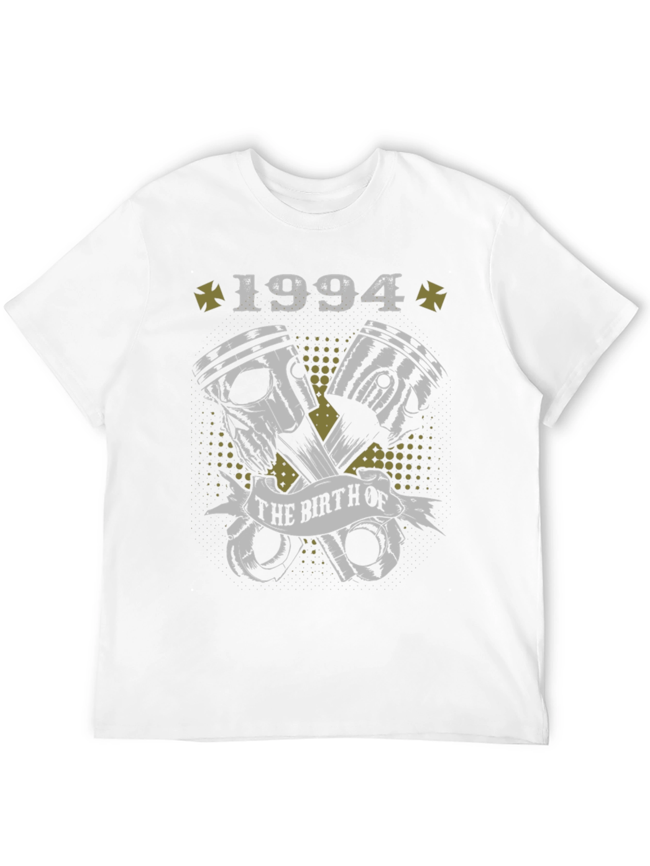 Born in 1994 Black Graphic T-Shirt